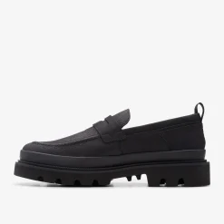 Clarks Badell Step Black Nubuck Hot