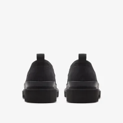 Clarks Badell Step Black Nubuck Hot