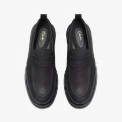 Clarks Badell Step Black Nubuck Hot