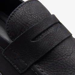 Clarks Badell Step Black Nubuck Hot