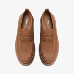 Clarks Badell Step Cola Nubuck Discount