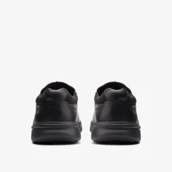 Clarks Bradley Free Black Tumbled Leather Cheap