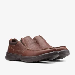 Clarks Bradley Free Tan Tumbled New