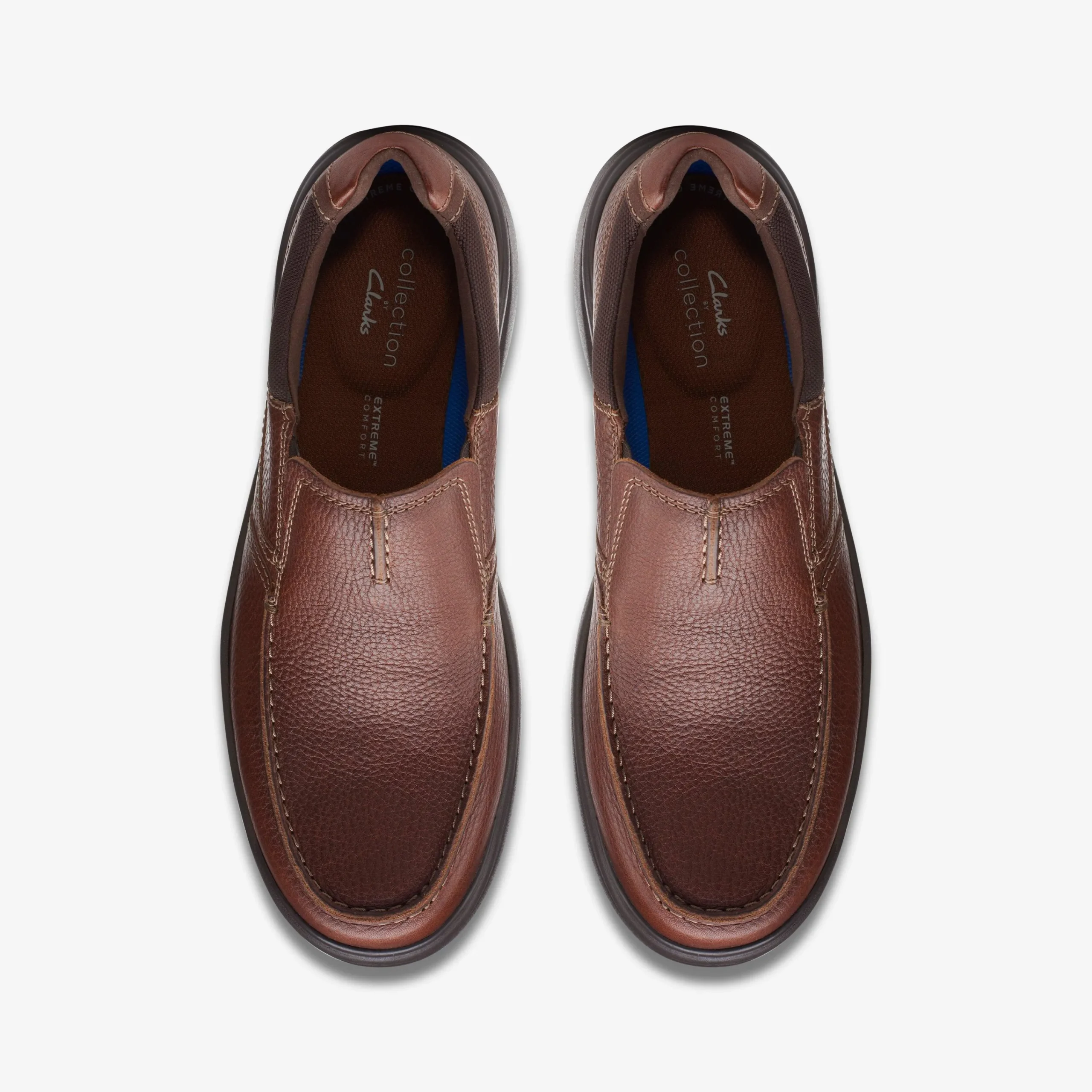 Clarks Bradley Free Tan Tumbled New