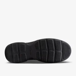 Clarks Bradley Step Black Tumbled Leather Hot