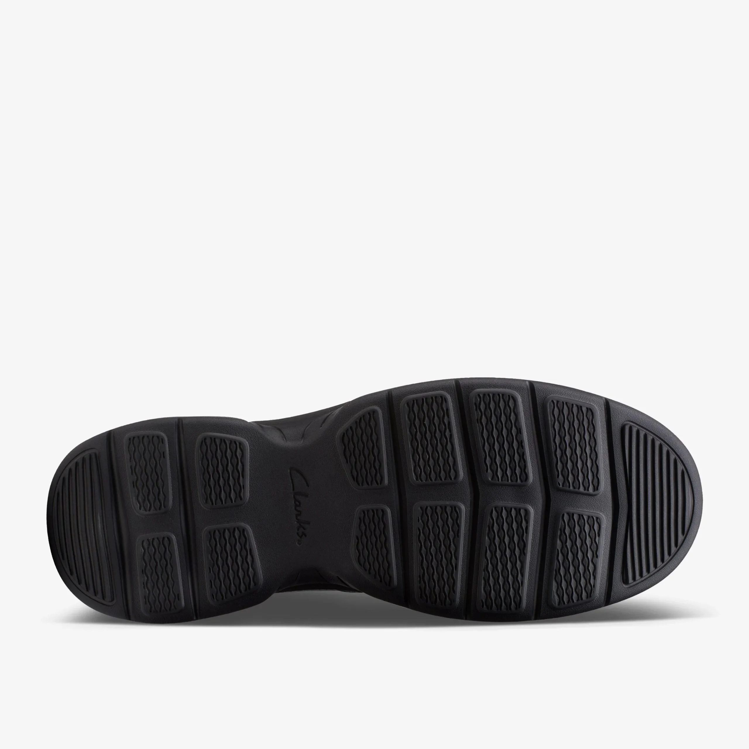 Clarks Bradley Step Black Tumbled Leather Hot