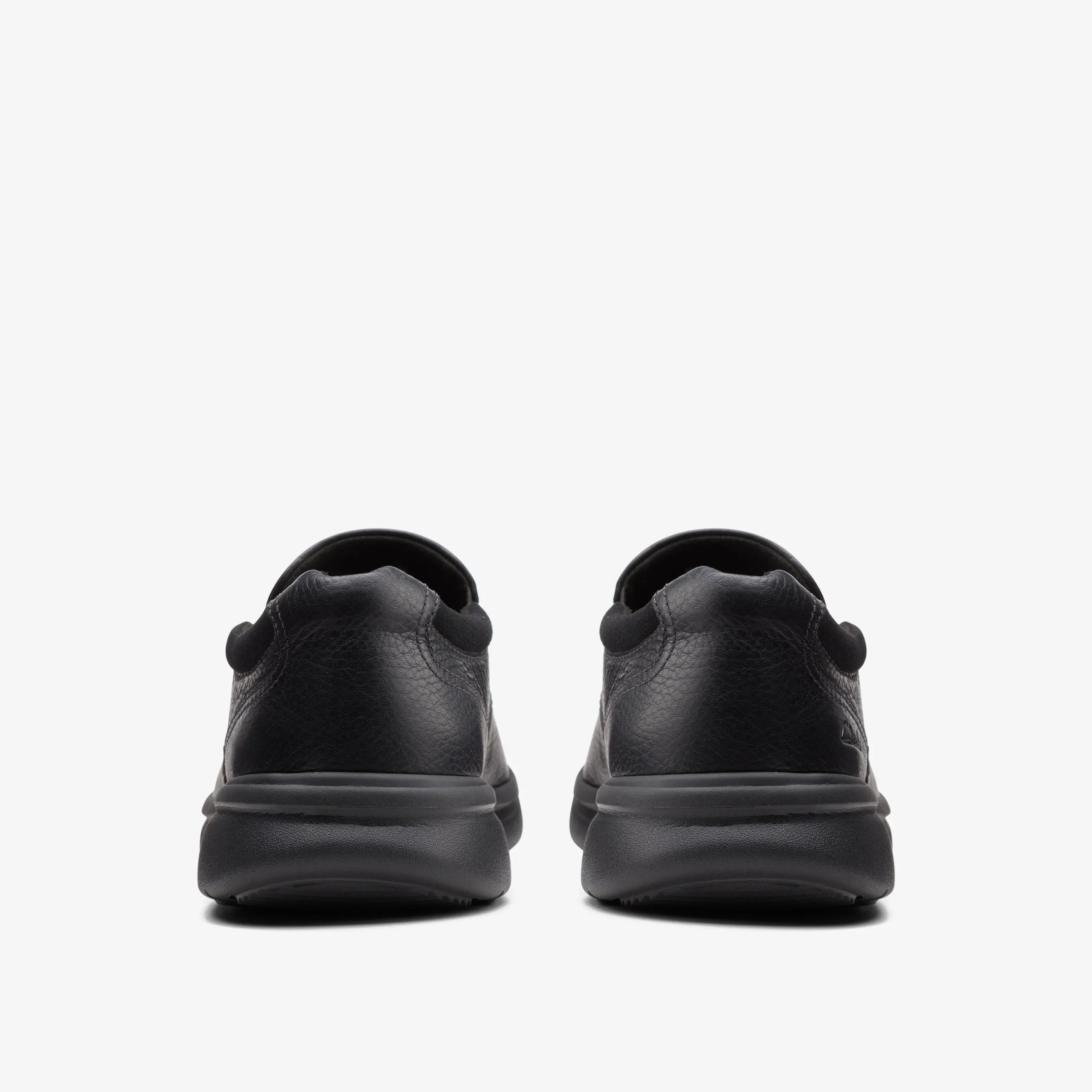 Clarks Bradley Step Black Tumbled Leather Hot
