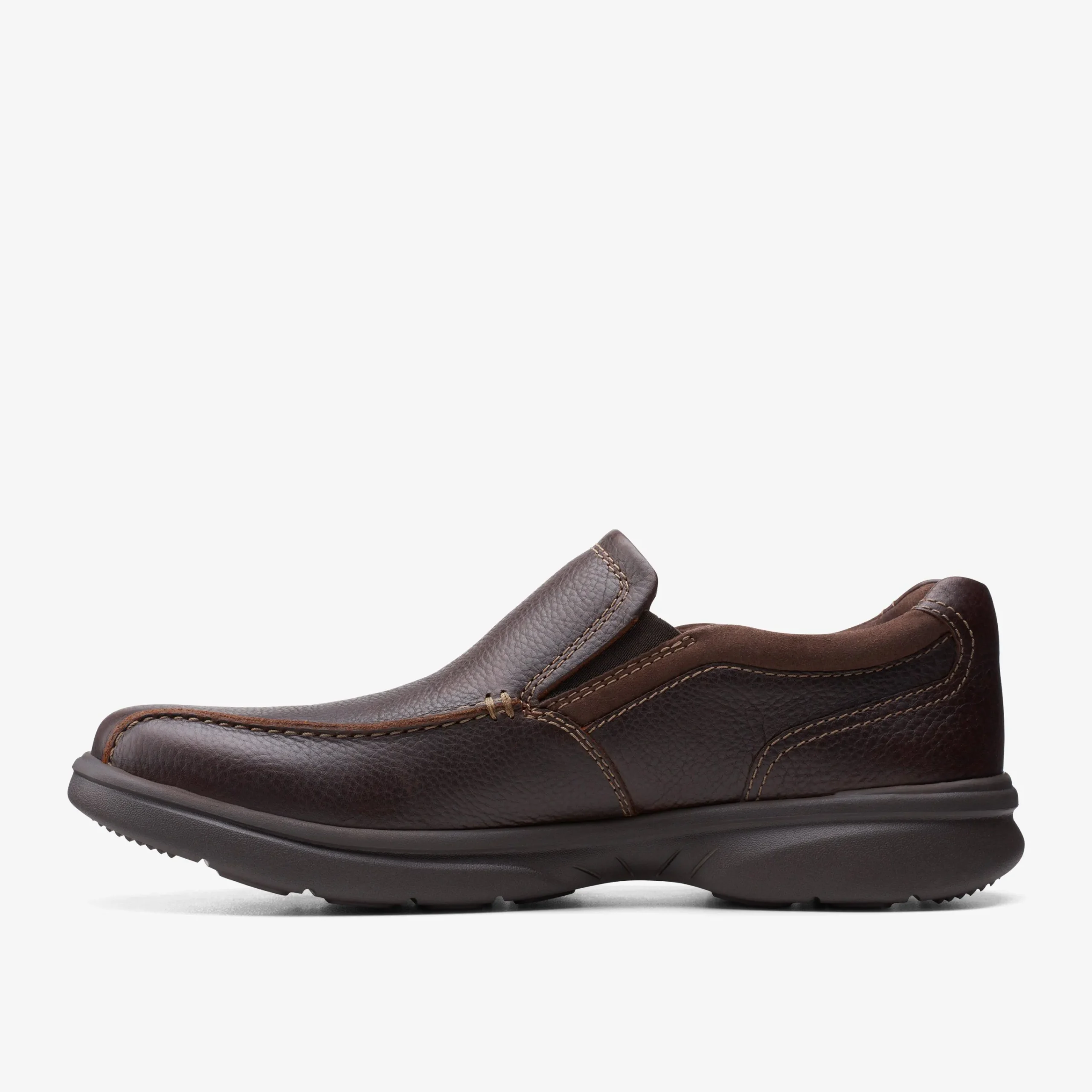 Clarks Bradley Step Brown Tumb Best