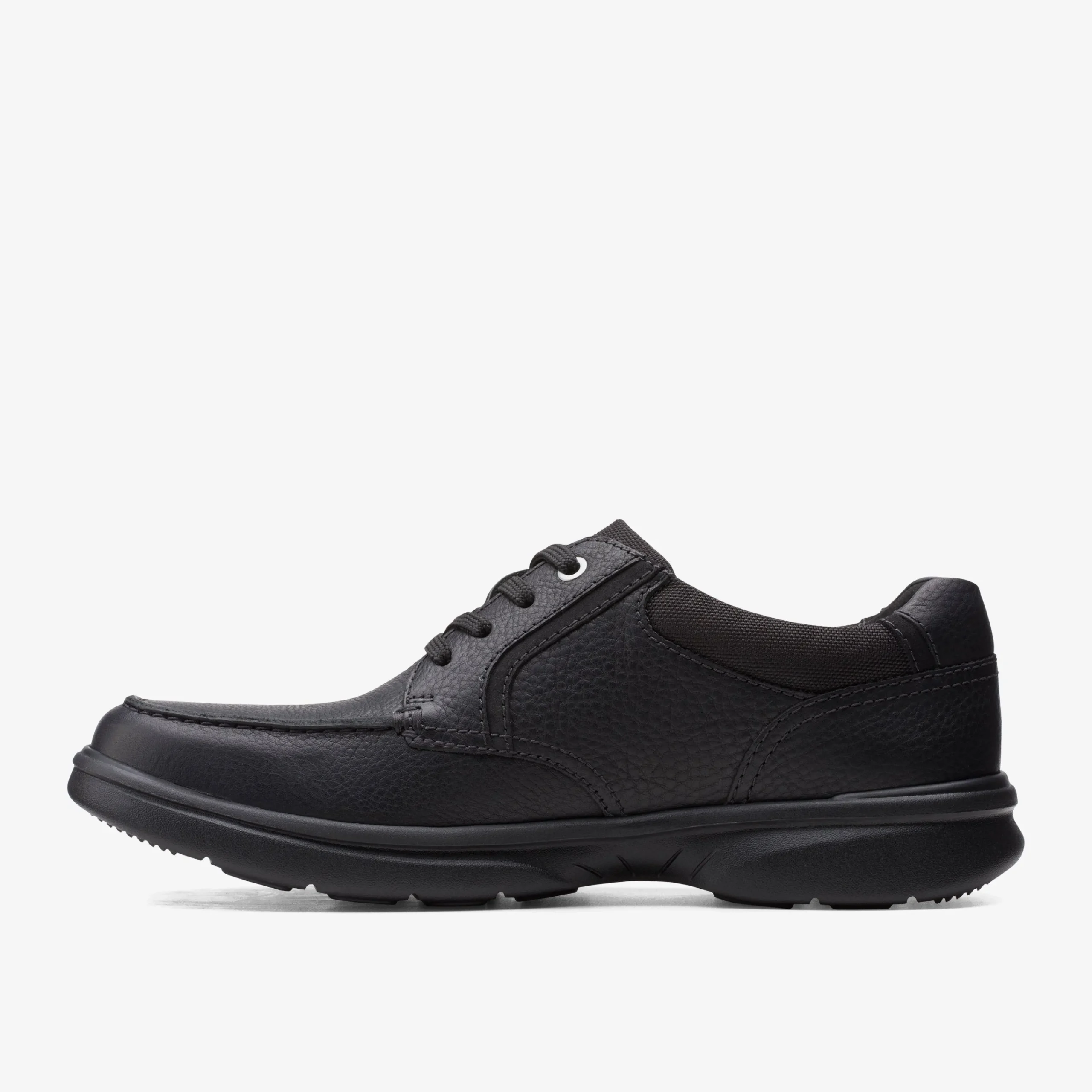 Clarks Bradley Vibe Black Tumbled Leather Best Sale