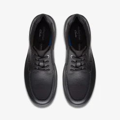 Clarks Bradley Vibe Black Tumbled Leather Best Sale
