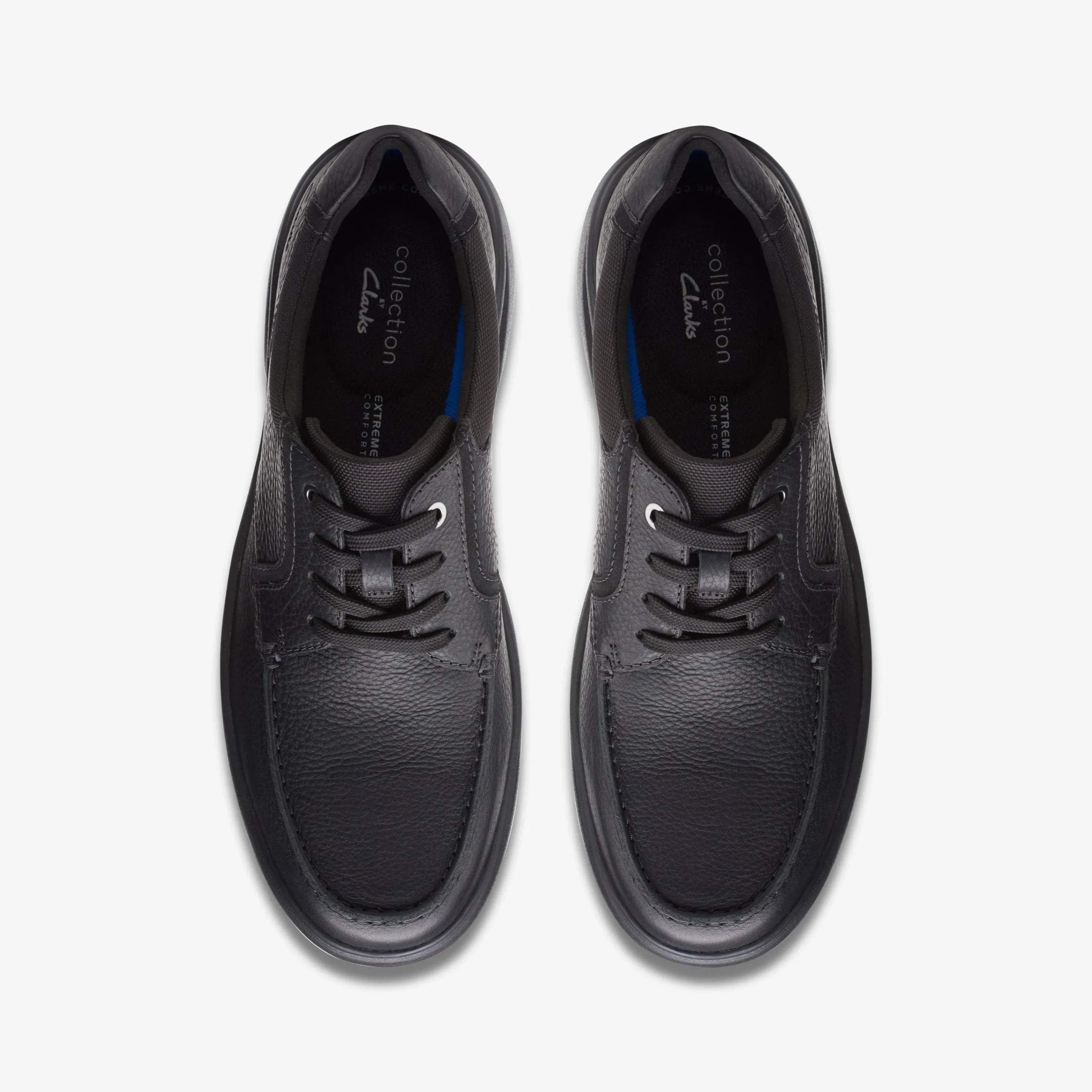Clarks Bradley Vibe Black Tumbled Leather Best Sale