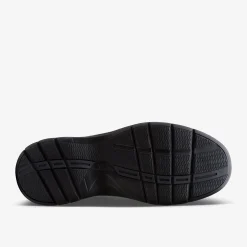 Clarks Brawley Pace Black Leather Flash Sale
