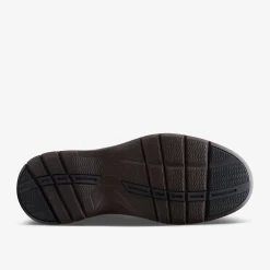 Clarks Brawley Pace Mahogany Leather New