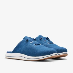 Clarks Breeze Clara Dark Denim Fashion