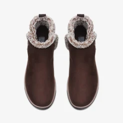 Clarks Breeze Fur Dark Brown New