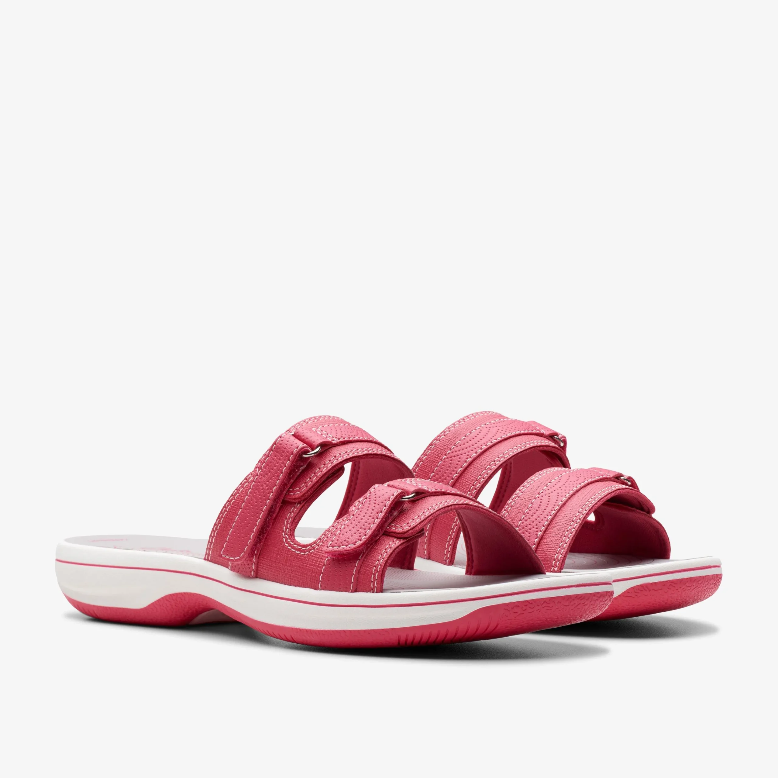 Clarks Breeze Piper Bright Pink Combination Cheap