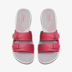 Clarks Breeze Piper Bright Pink Combination Cheap