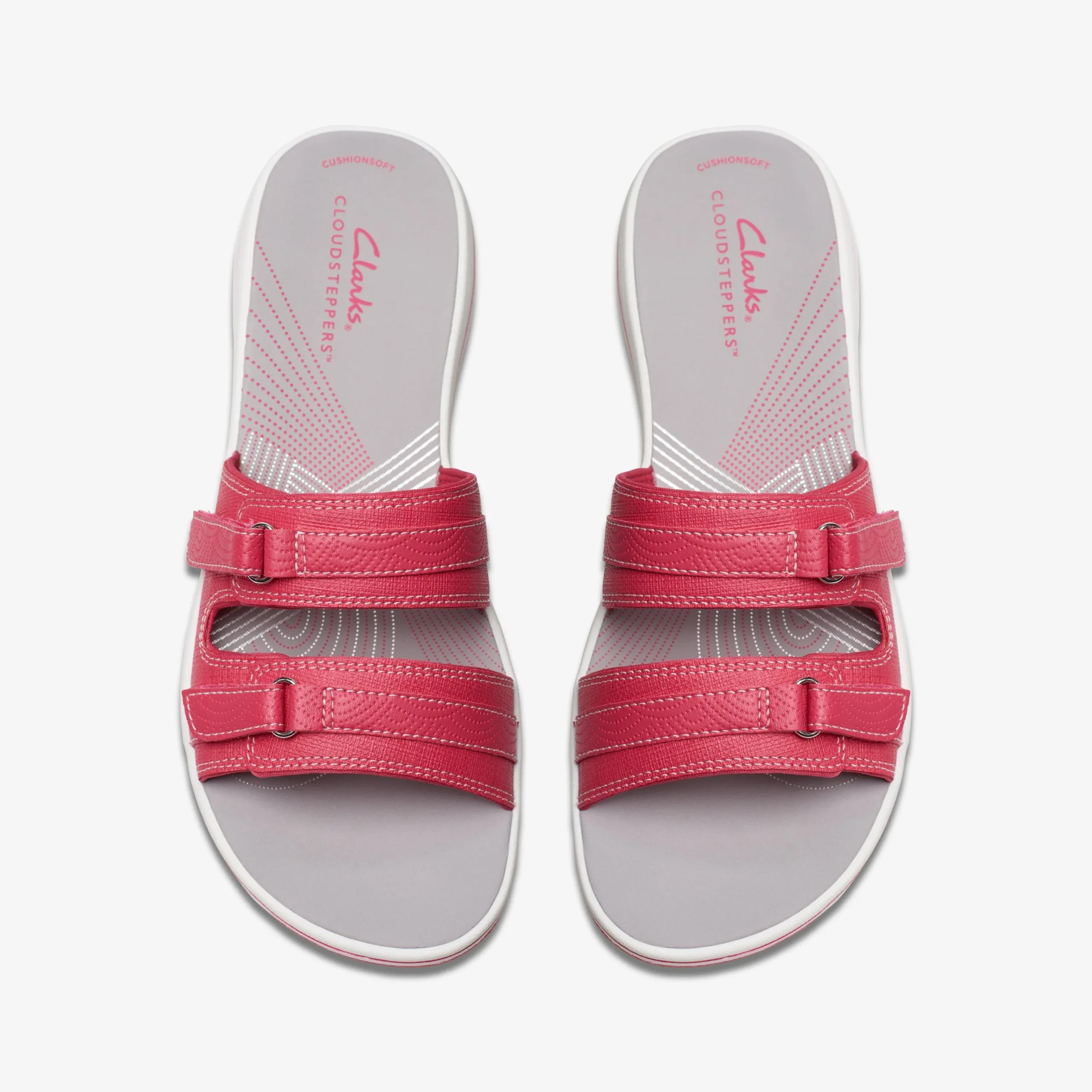 Clarks Breeze Piper Bright Pink Combination Cheap