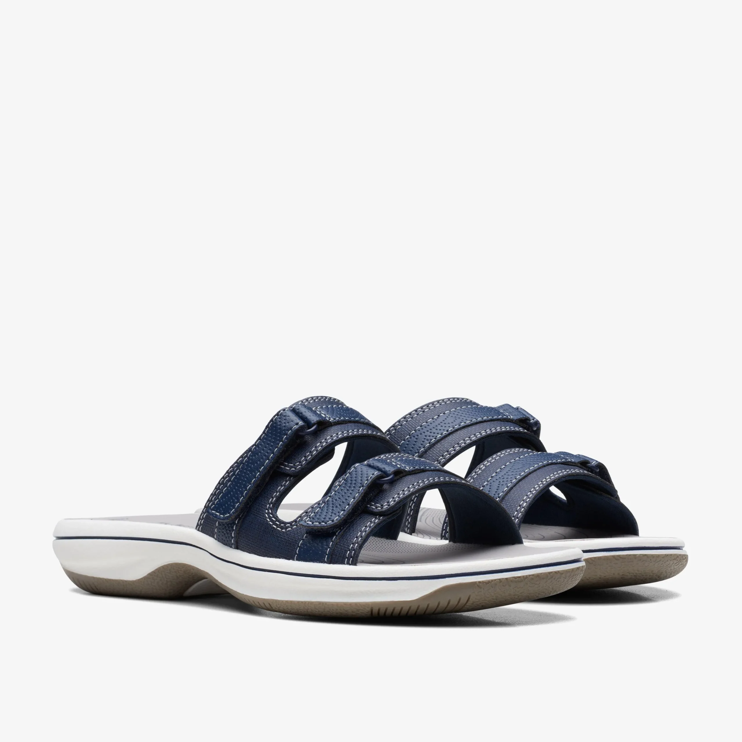 Clarks Breeze Piper Navy Best