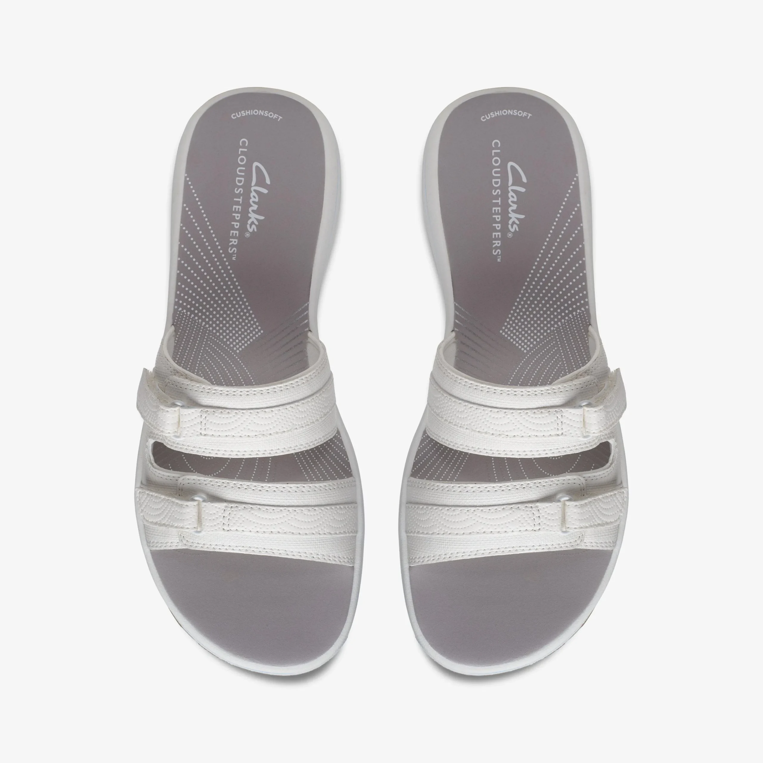 Clarks Breeze Piper White Outlet