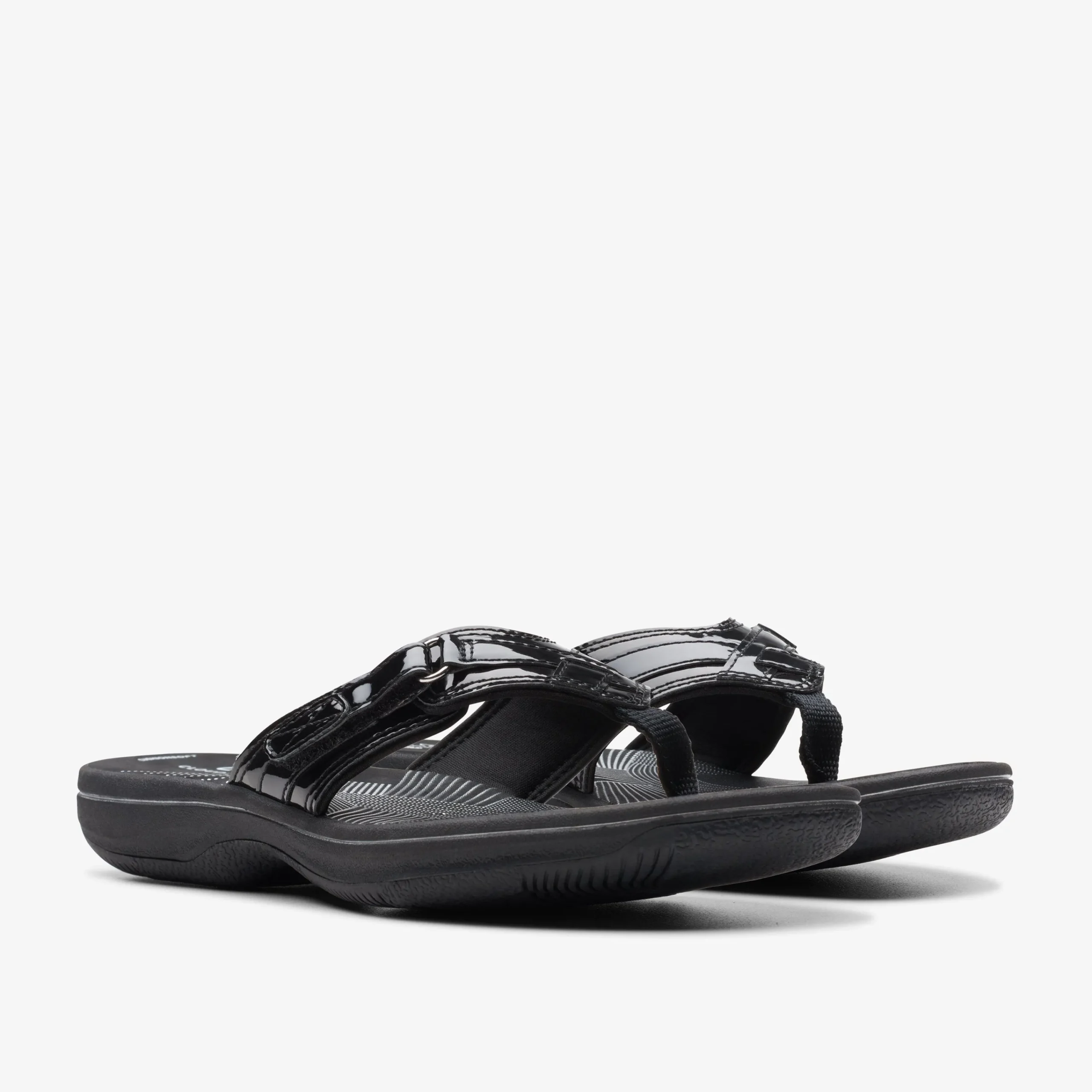 Clarks Breeze Sea Black Patent Best