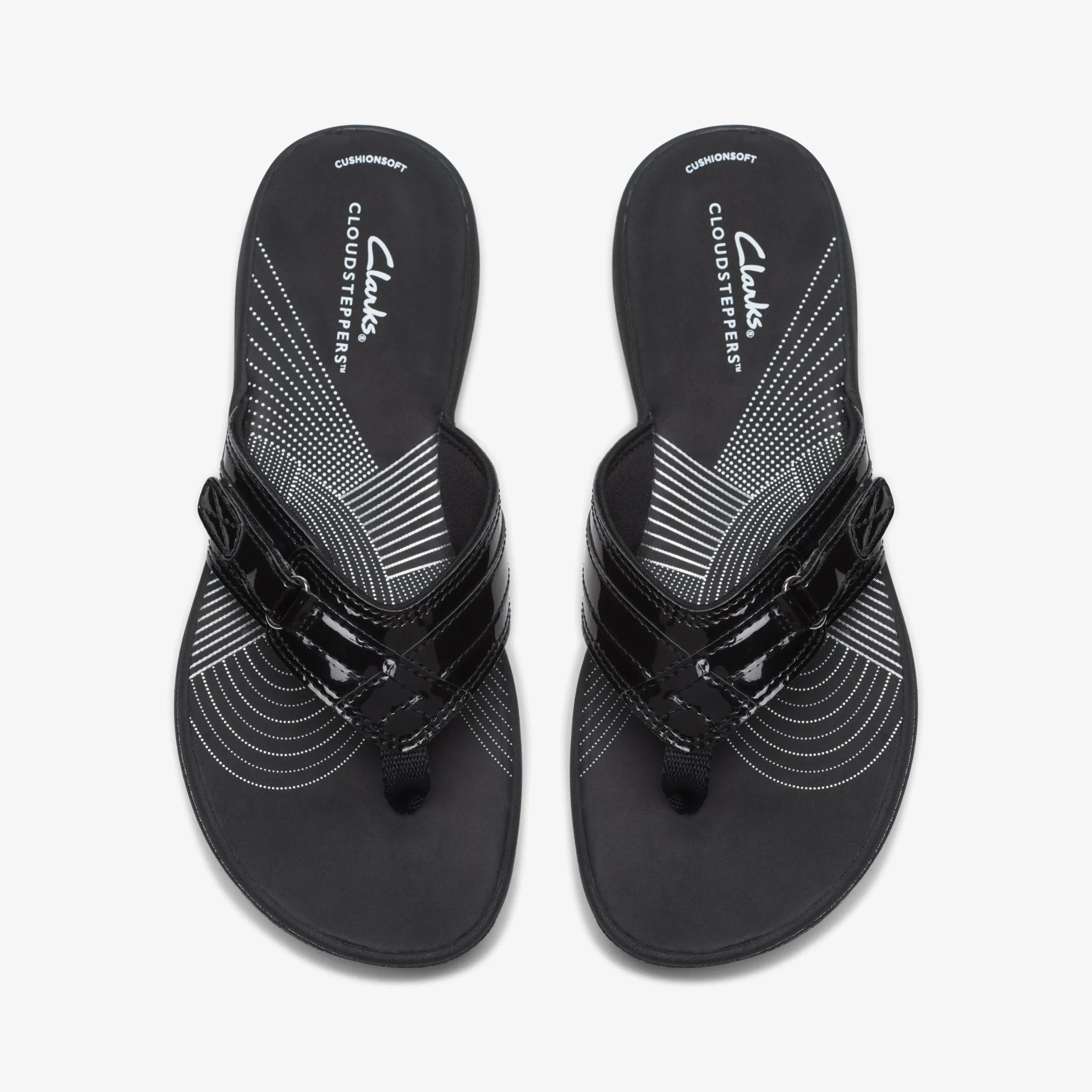 Clarks Breeze Sea Black Patent Best