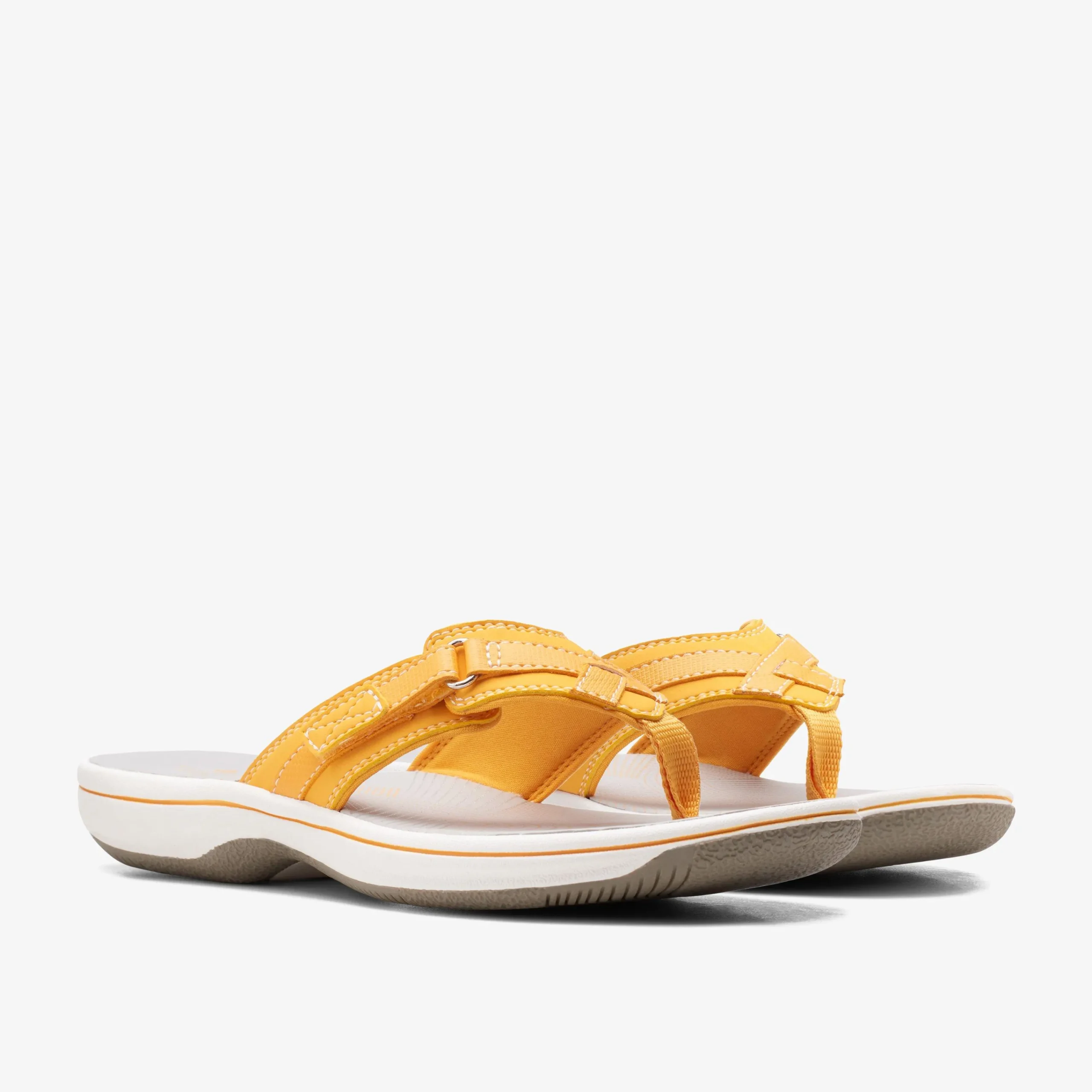 Clarks Breeze Sea Burnt Yellow Flash Sale