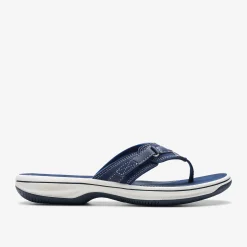 Clarks Breeze Sea Navy Synthetic Fashion
