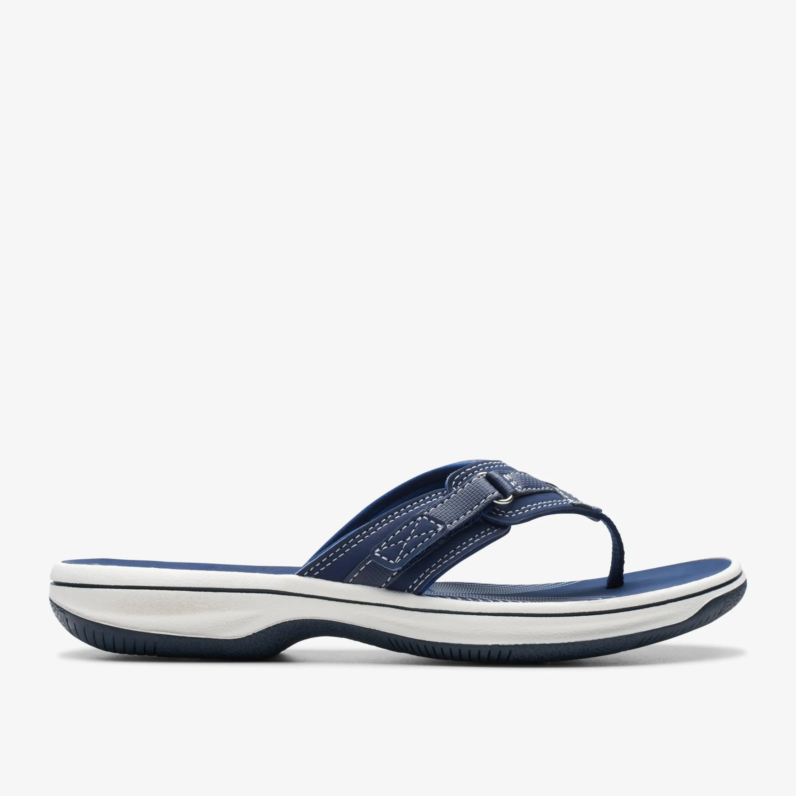 Clarks Breeze Sea Navy Synthetic Fashion