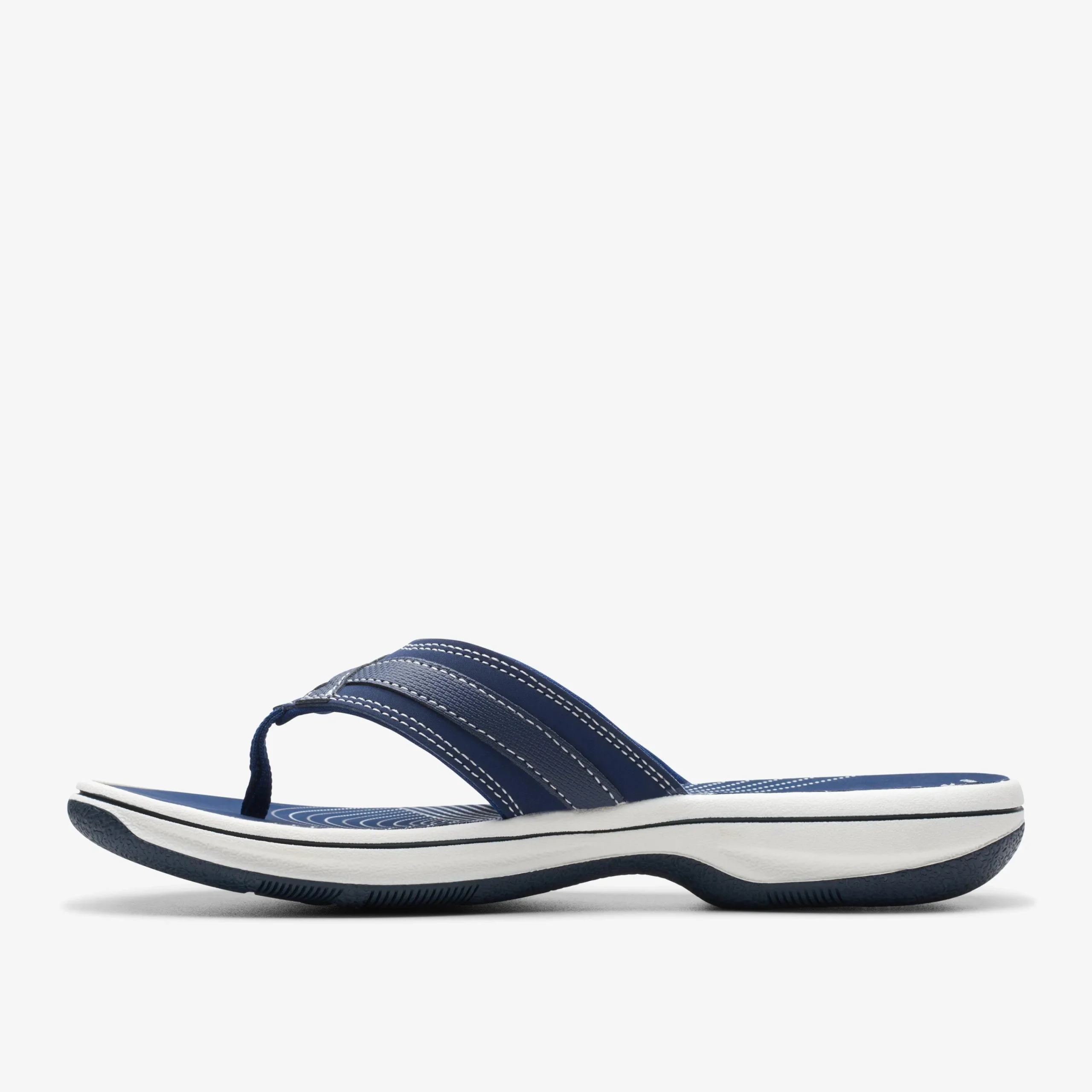 Clarks Breeze Sea Navy Synthetic Fashion