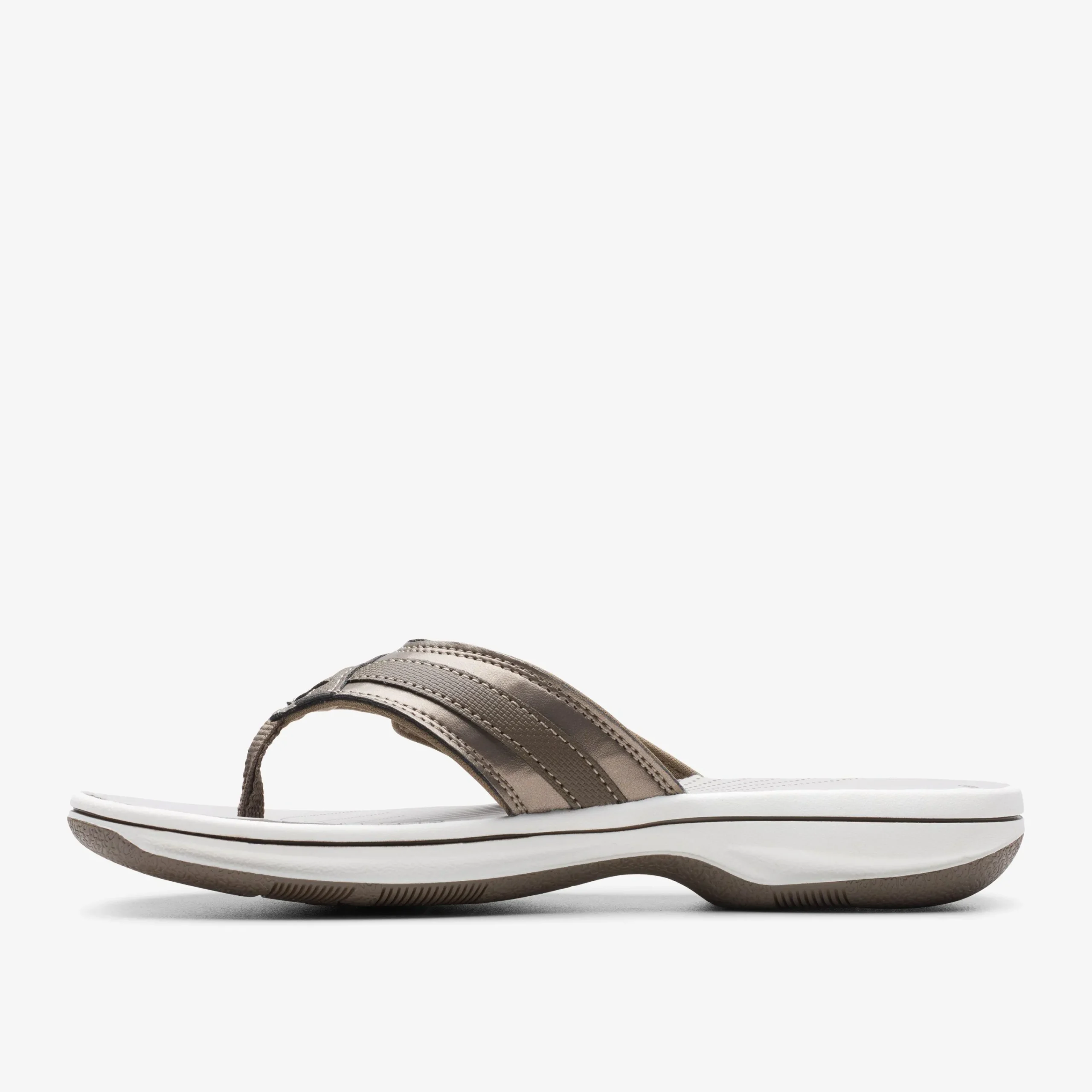 Clarks Breeze Sea Pewter Synthetic Fashion