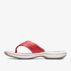 Clarks Breeze Sea Red Synthetic Best