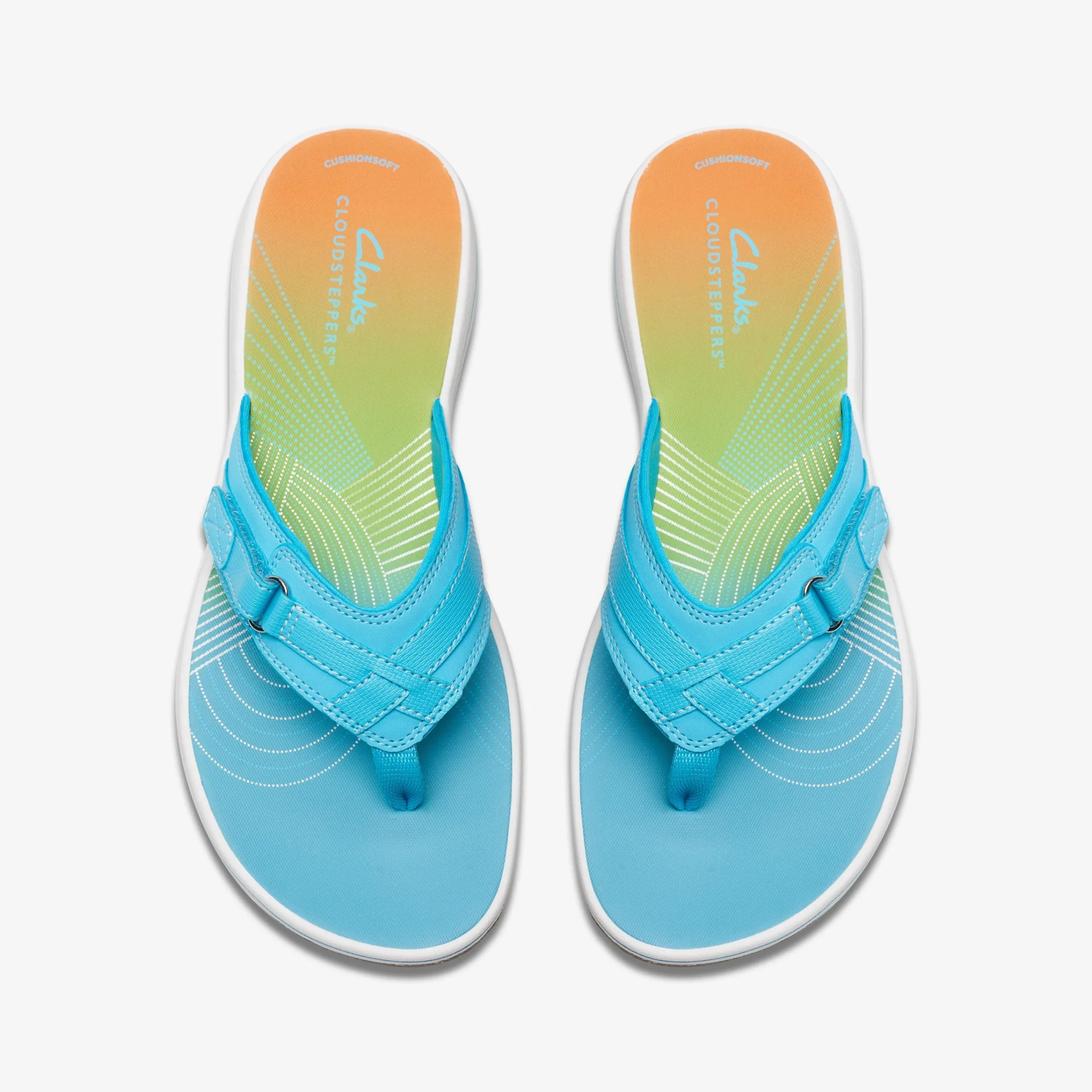 Clarks Breeze Sea Turquoise Ombre Hot