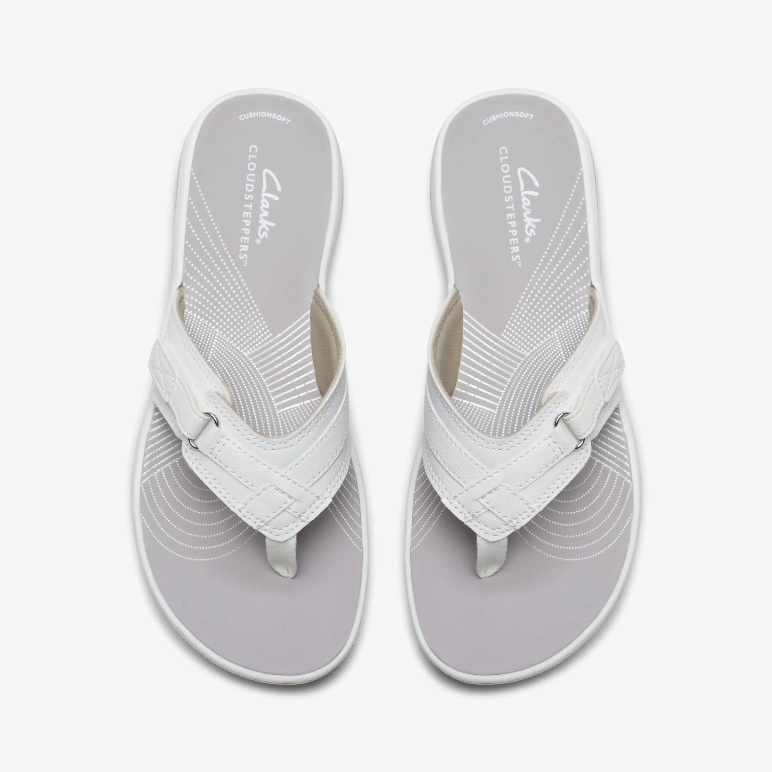 Clarks Breeze Sea White Synthetic Sale
