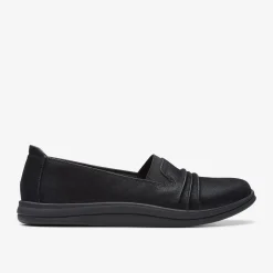 Clarks Breeze Sol Black Flash Sale