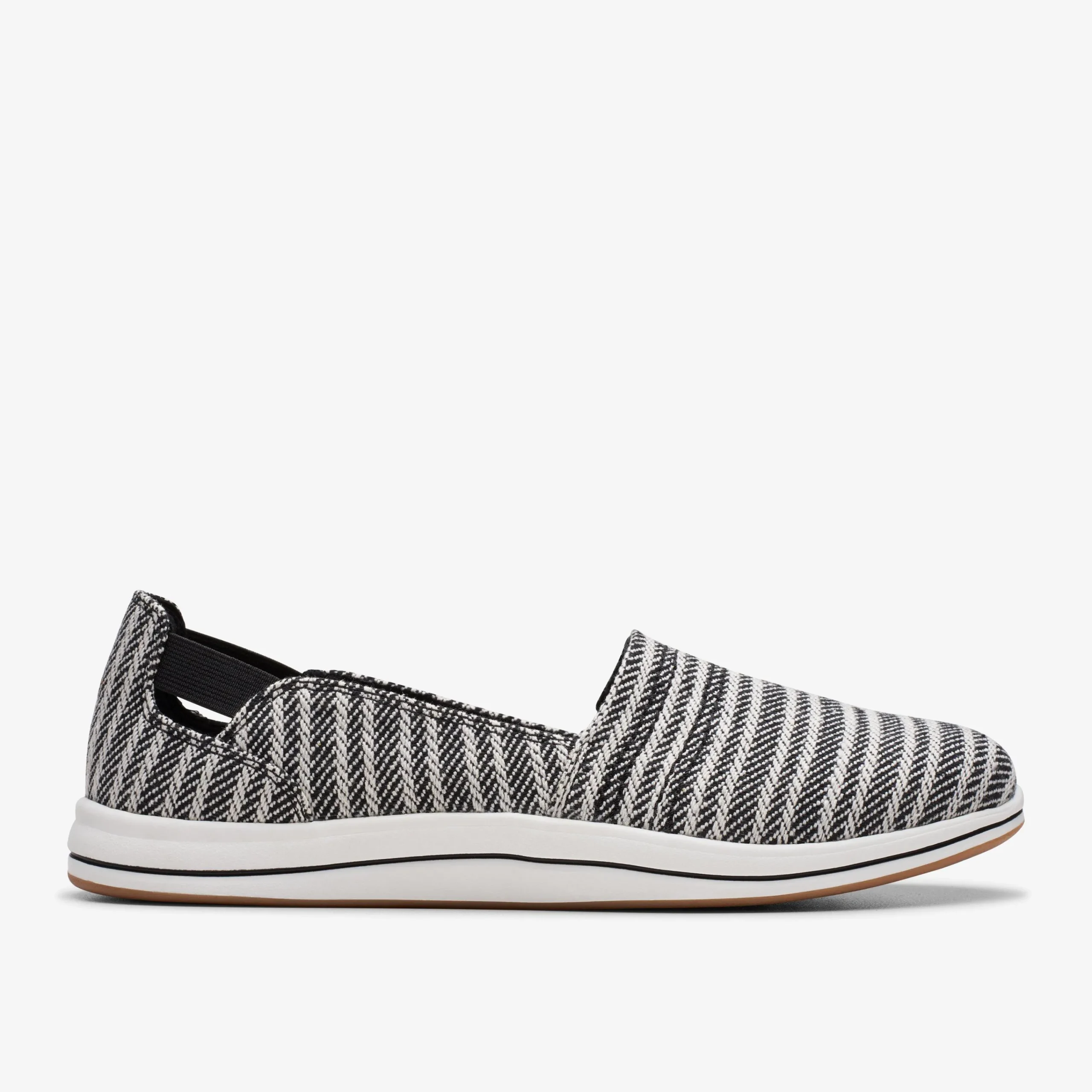 Clarks Breeze Step II Black Fabric Shop