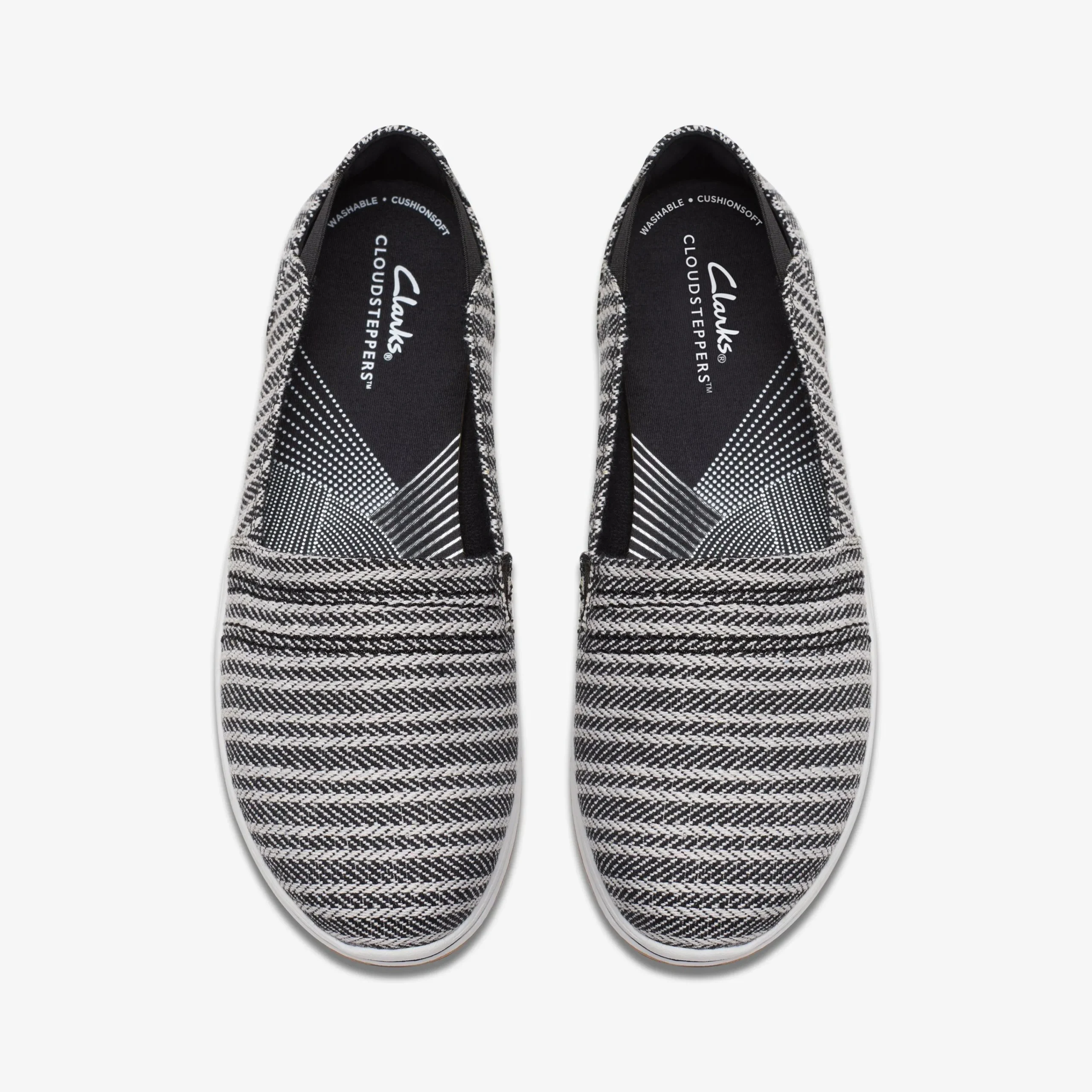 Clarks Breeze Step II Black Fabric Shop