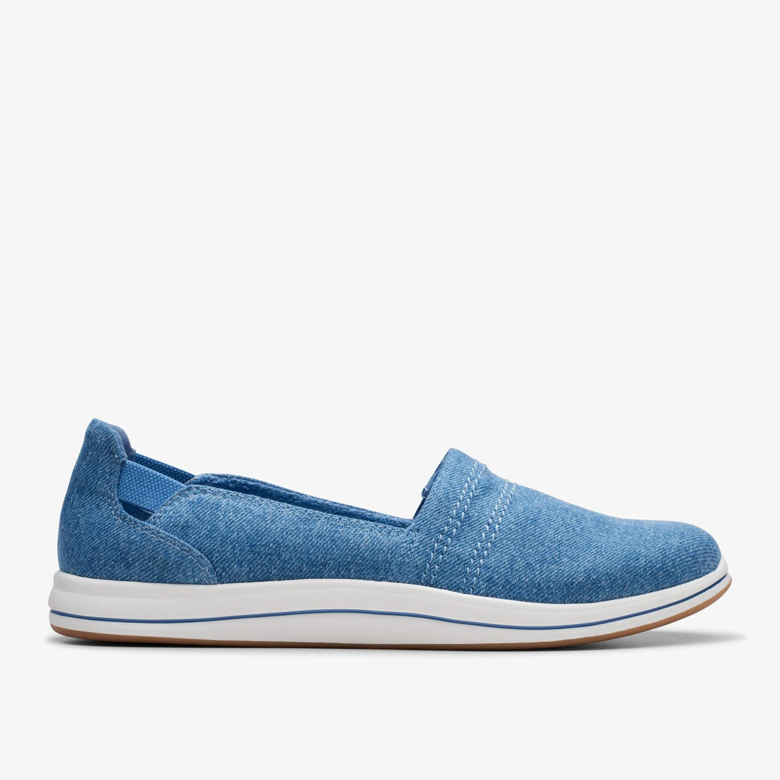Clarks Breeze Step II Blue Interest New