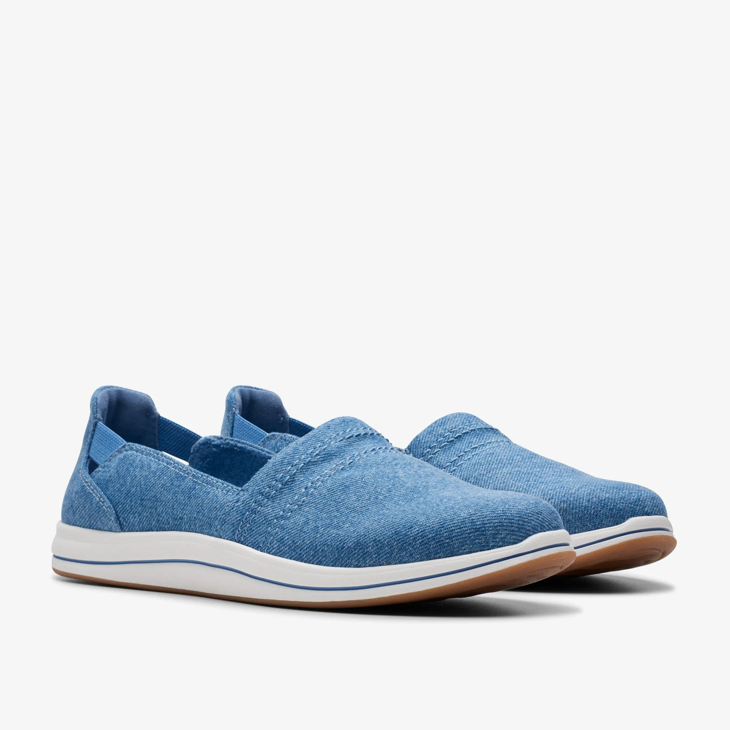 Clarks Breeze Step II Blue Interest New