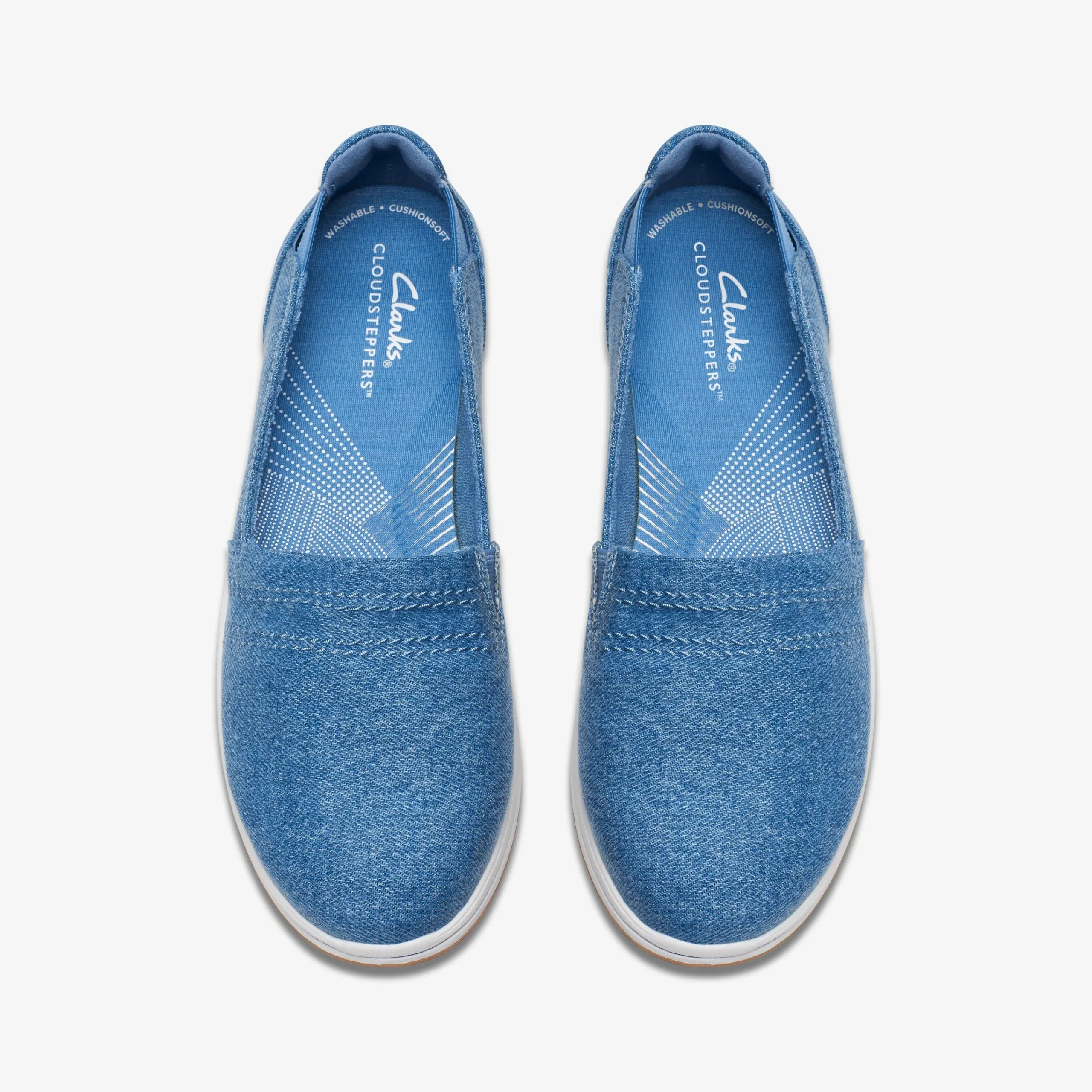 Clarks Breeze Step II Blue Interest New