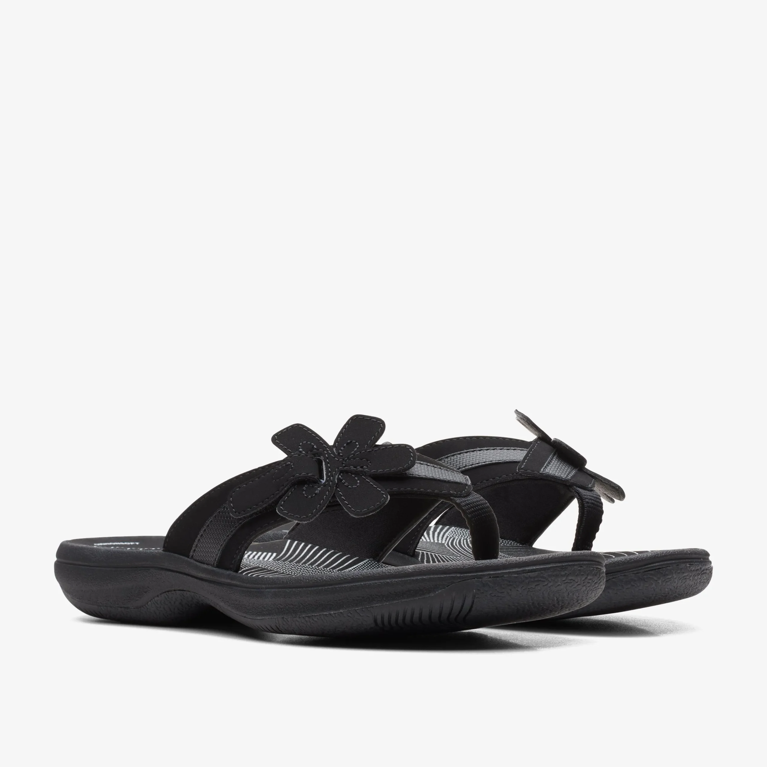 Clarks Brinkley Flora Black/Black Online