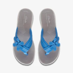 Clarks Brinkley Flora Blue Best Sale