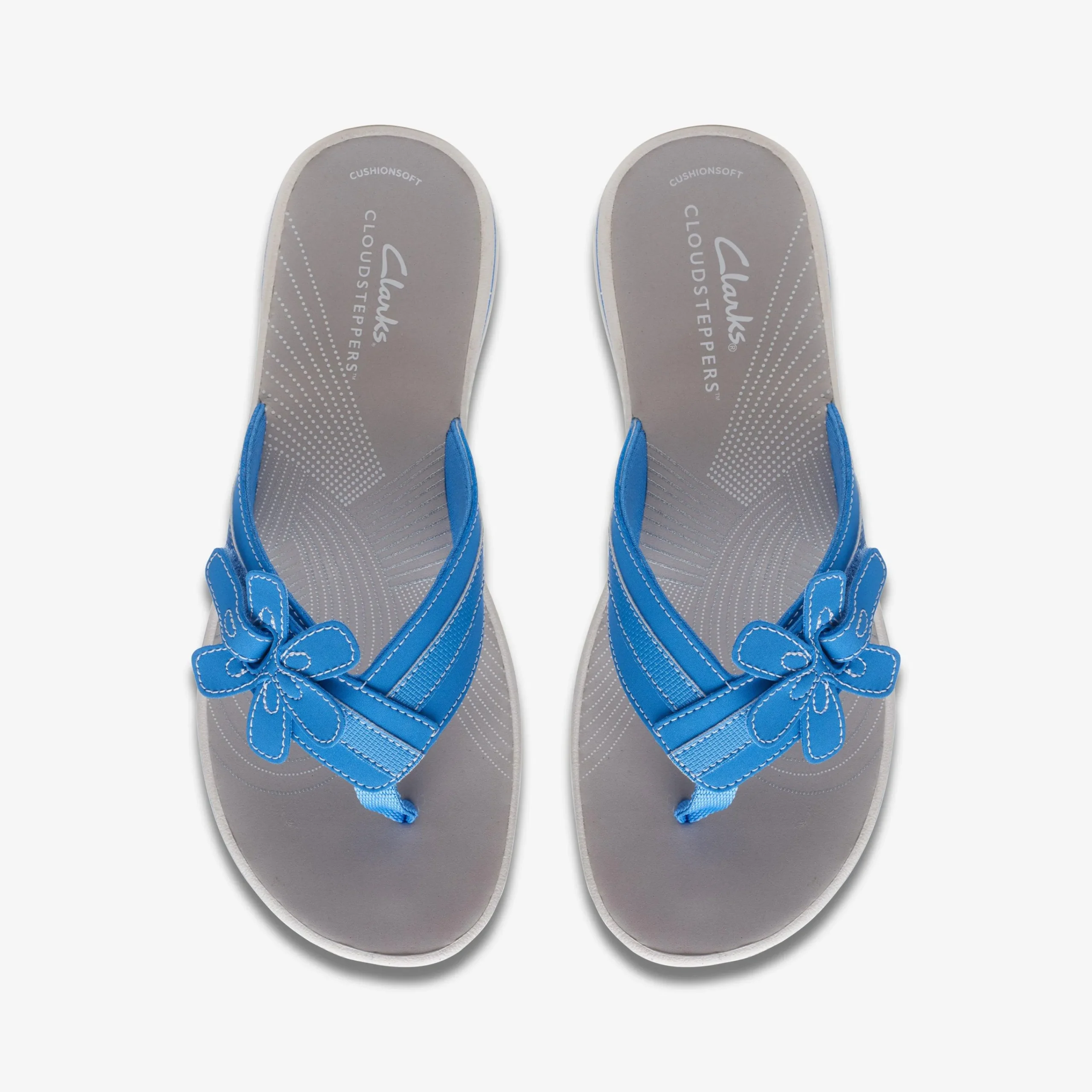 Clarks Brinkley Flora Blue Best Sale