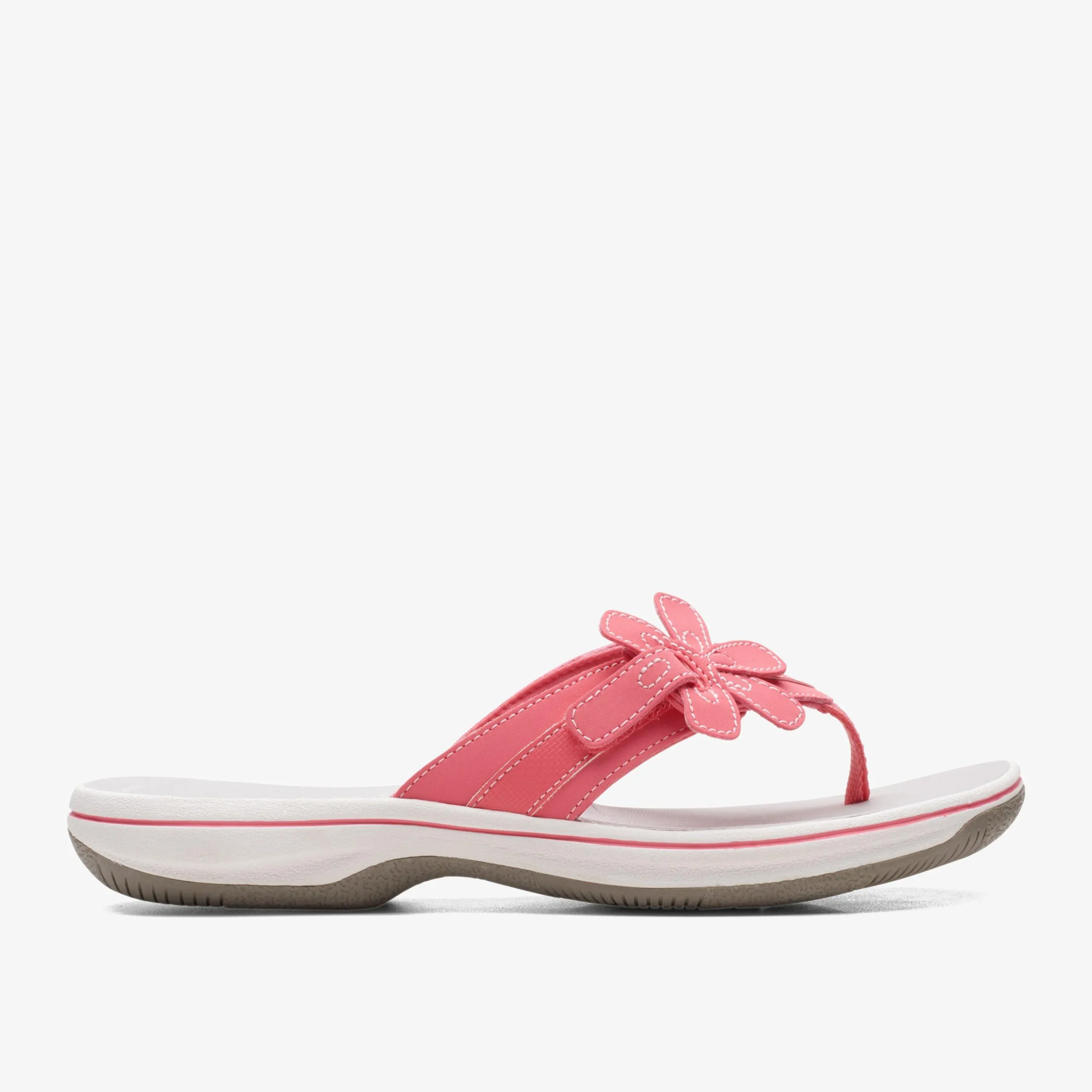 Clarks Brinkley Flora Bright Coral Fashion