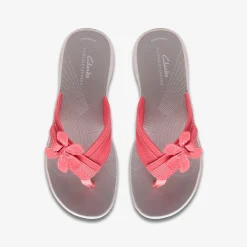 Clarks Brinkley Flora Bright Coral Fashion