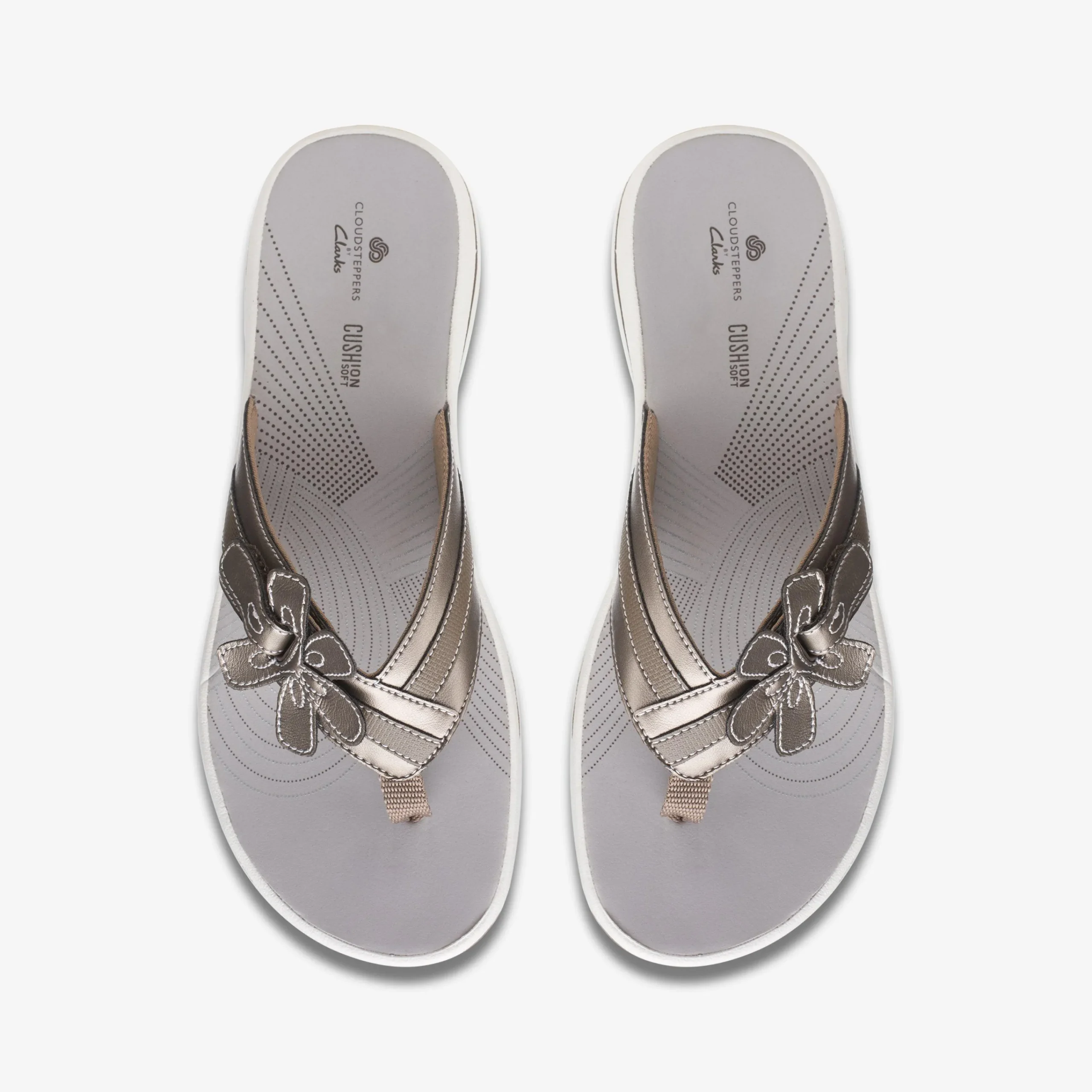 Clarks Brinkley Flora Pewter Online