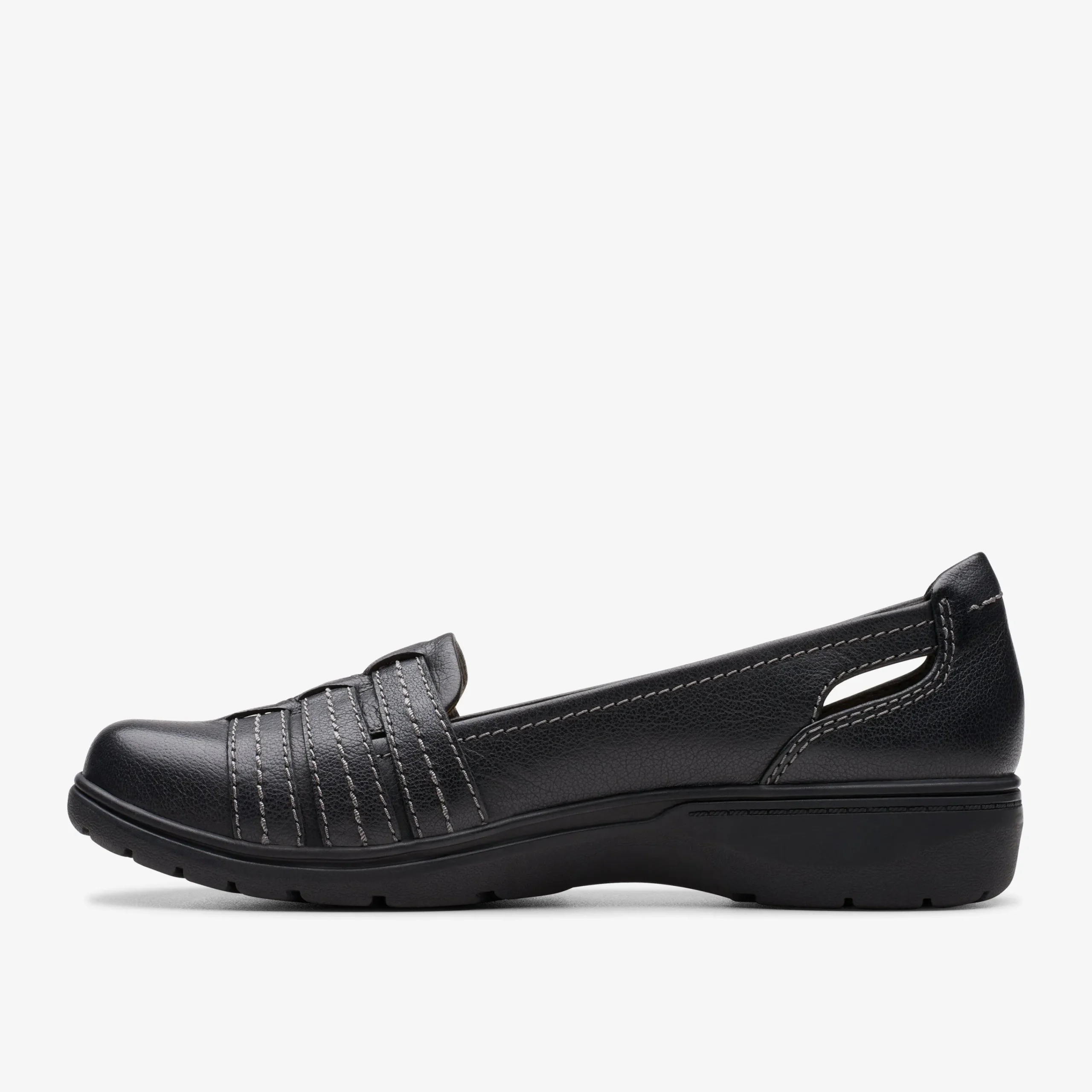 Clarks Carleigh Eliza Black Leather New