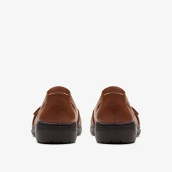 Clarks Carleigh Eliza Tan Leather Shop