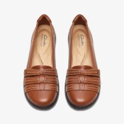 Clarks Carleigh Eliza Tan Leather Shop