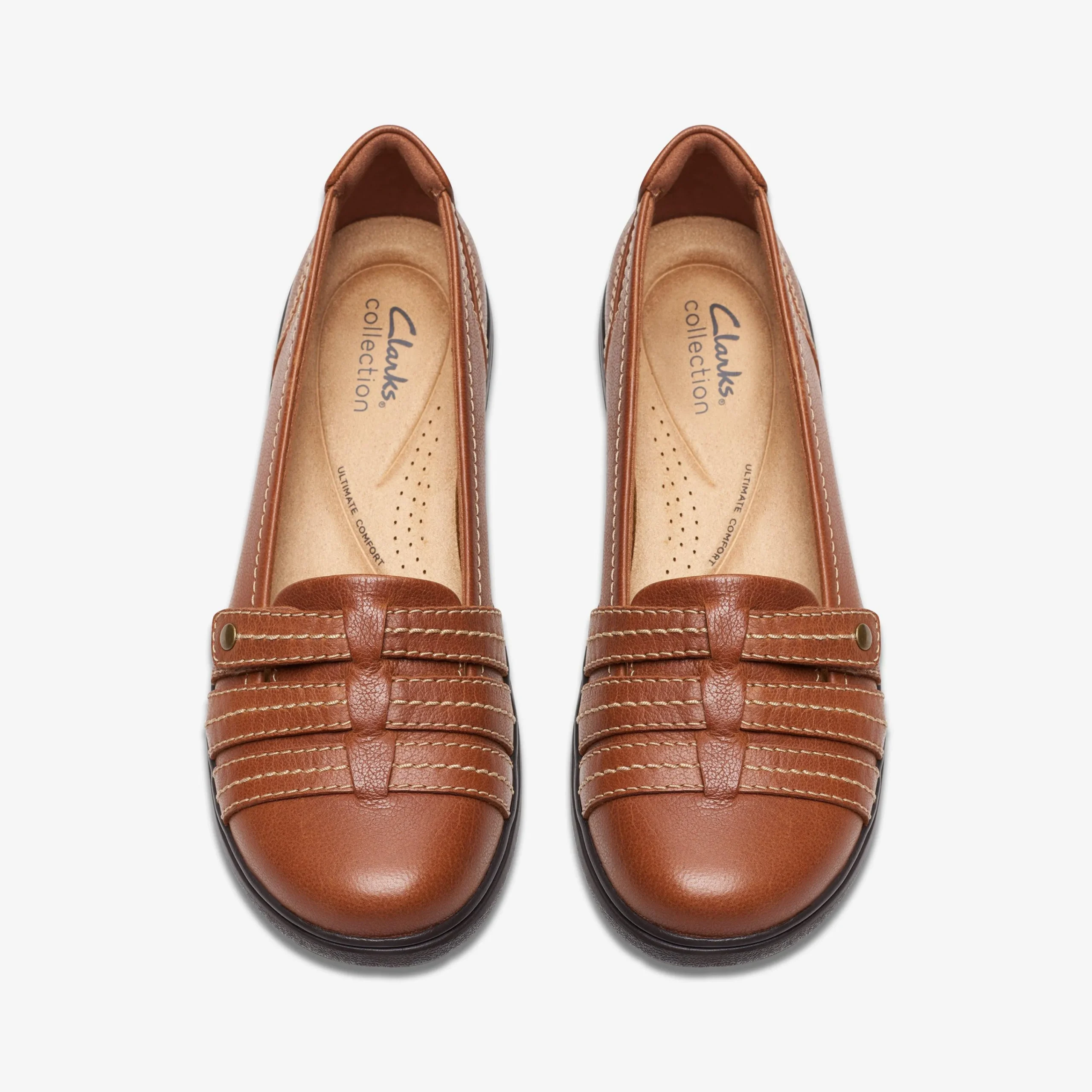 Clarks Carleigh Eliza Tan Leather Shop